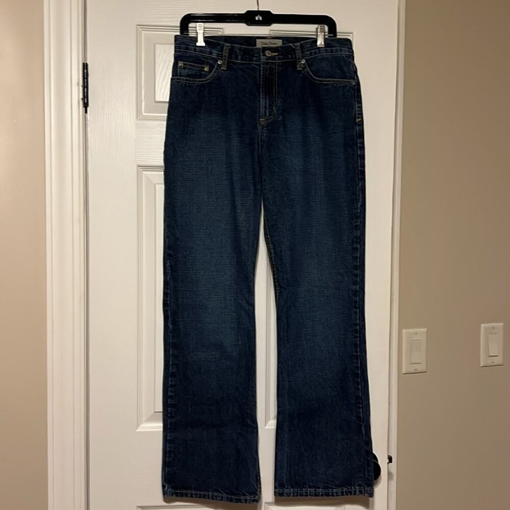 Vintage ZENA straight leg medium rise jeans blue jeans size 10 - Picture 7 of 11